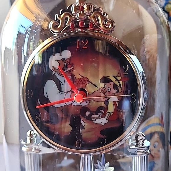 Vintage Disney, Pinocchio Anniversary Clock. - Picture 3 of 14